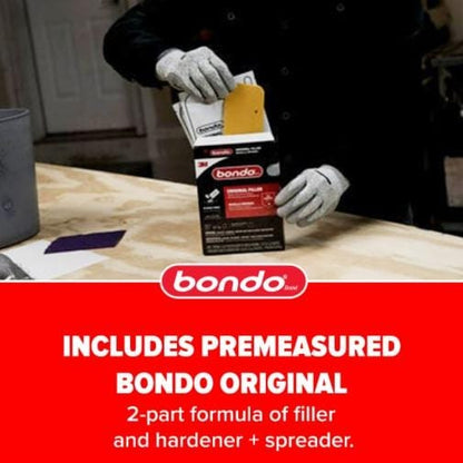 Bondo Kit de réparation de carrosserie Sachets prêts à l'emploi
