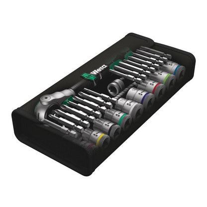 Wera 3/8" Drive 8100 SB 8 Zyklop Metric Ratchet Set - 29 Pc