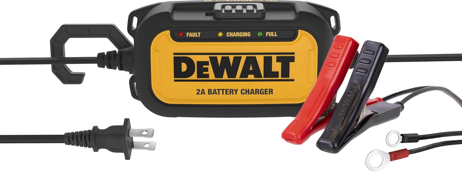 Dewalt Professional 2 Amp Automotive Battery Charger/Maintainer