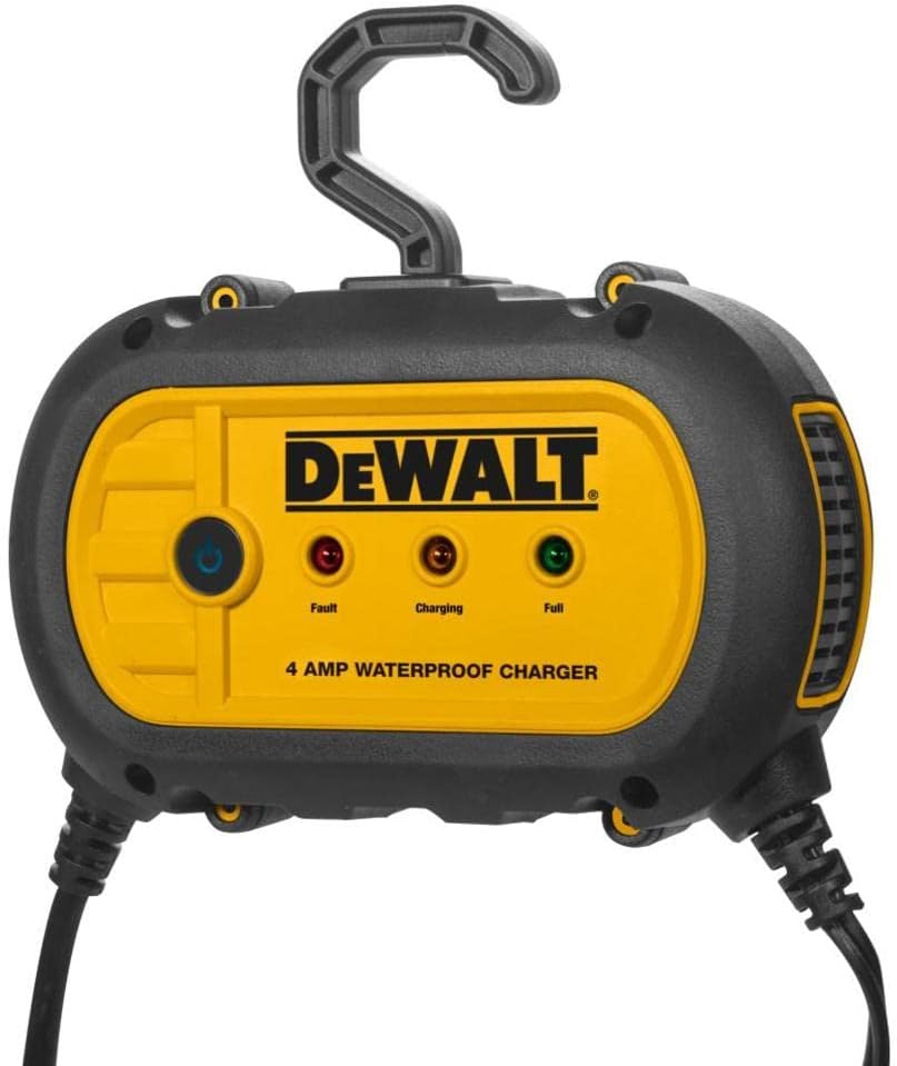 Dewalt Fully Automatic 4 Amp 12V Waterproof Battery Charger/Maintainer