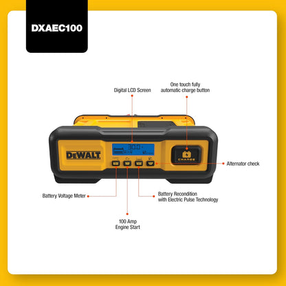 Dewalt Professional 30A Battery Charger with Engine Start