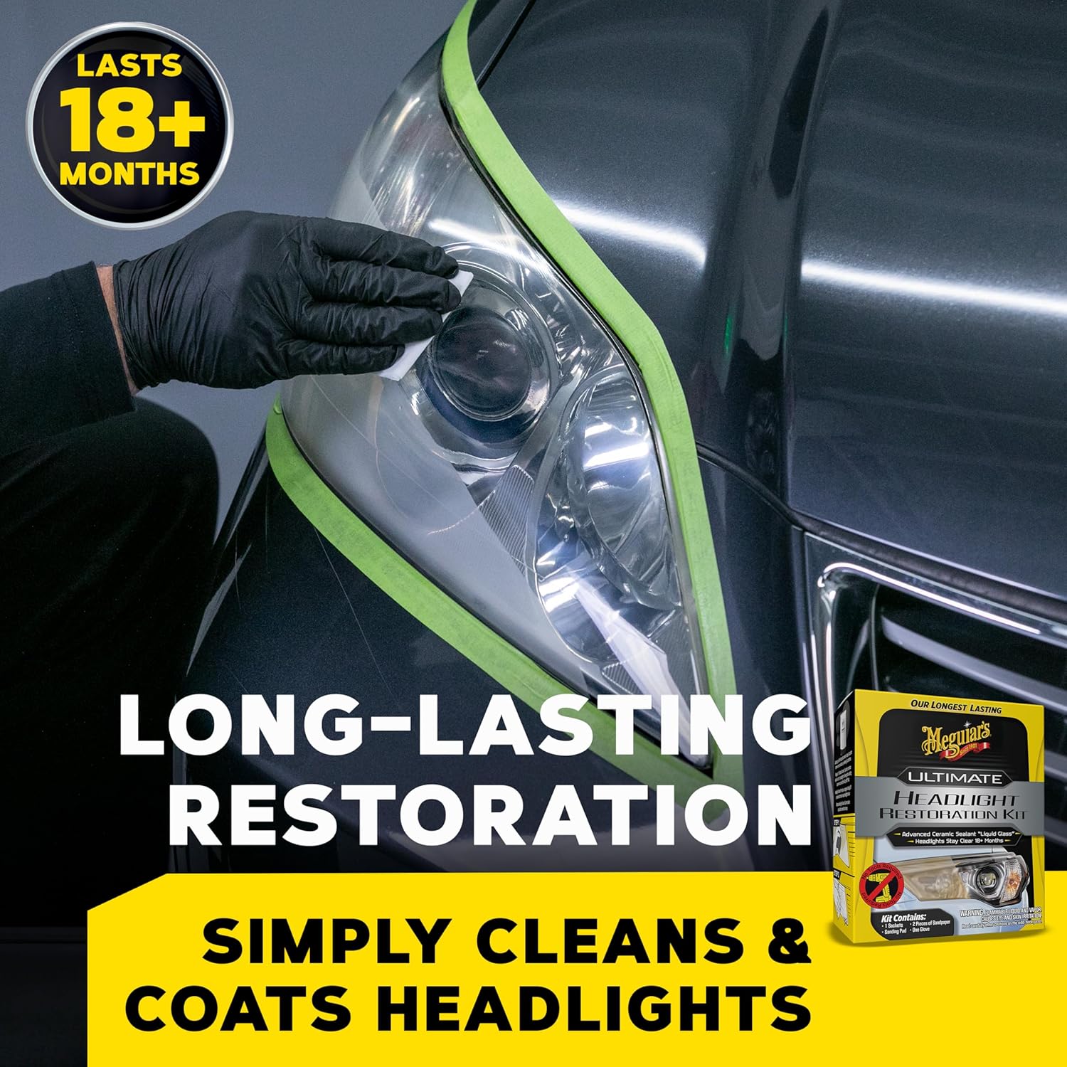 Meguiar's Heavy Duty Headlight Restoration Kit
