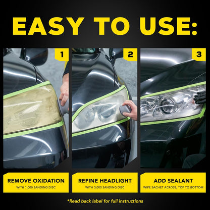 Meguiar's Heavy Duty Headlight Restoration Kit