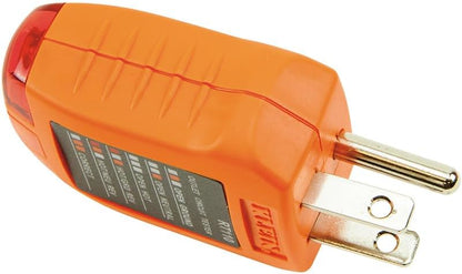 Klein Tools Outlet Tester AC Electrical Receptacle Tester for North American Outlets