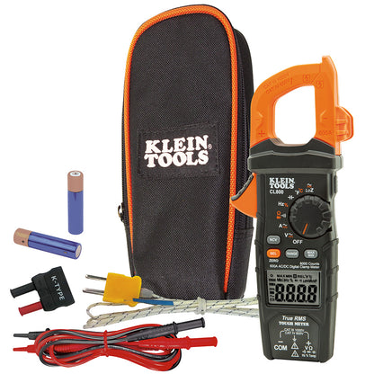 Klein Tools Digital Clamp Meter Auto Ranging TRMS Technology