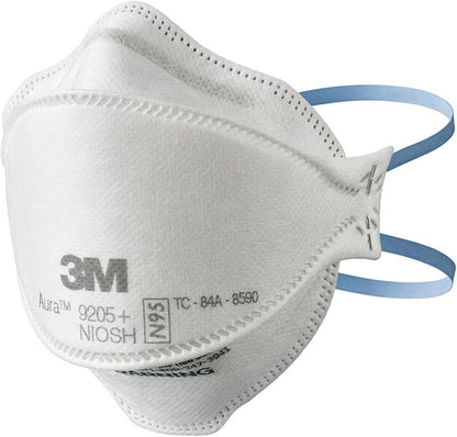 3M Safety Aura Particulate Respirator 9205PH-20 DCCA White