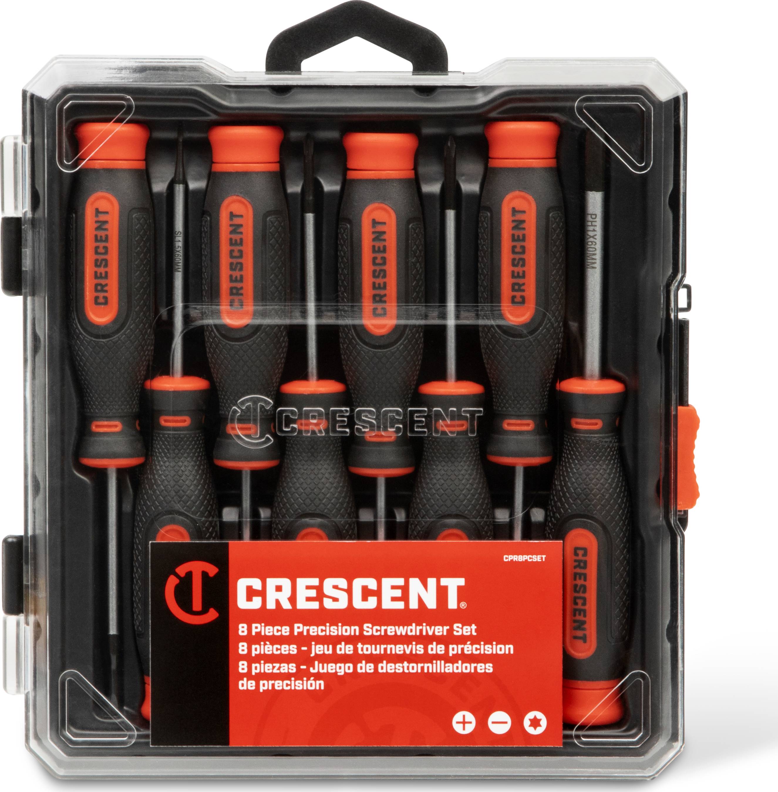 Precision Screw Driver Set - 8 Piece Set