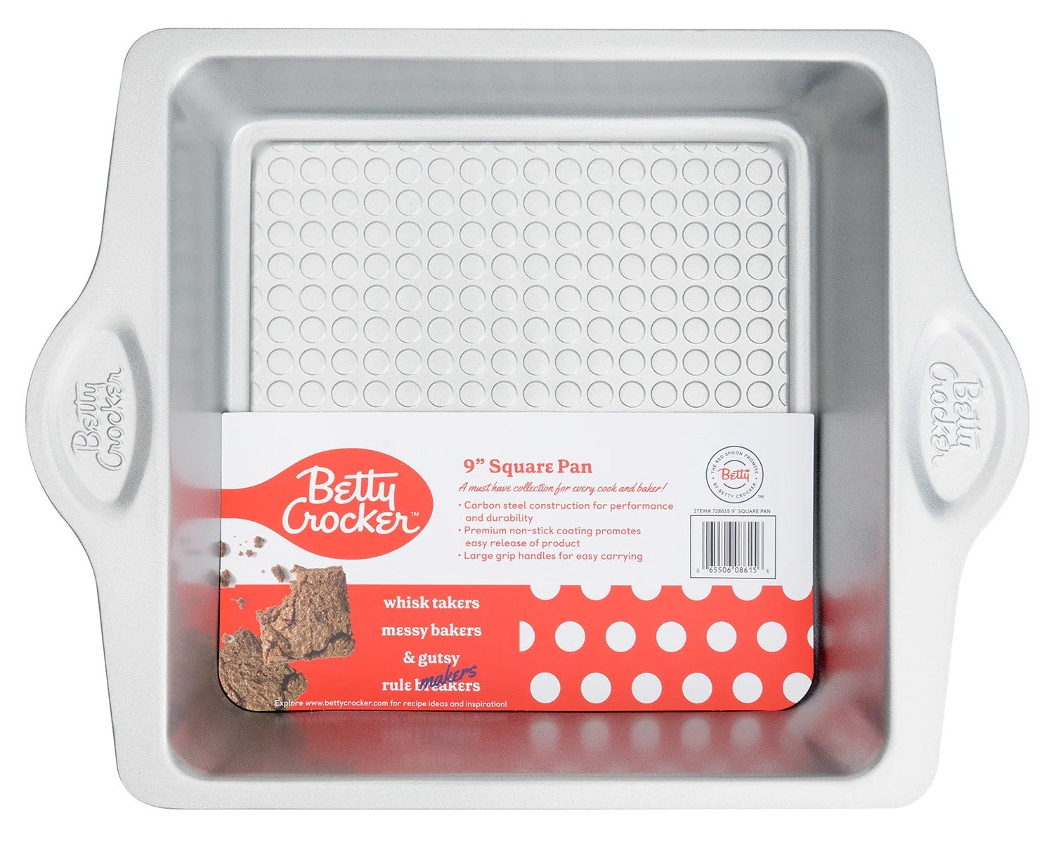 Betty Crocker 728615 9” Square Pan - Steel