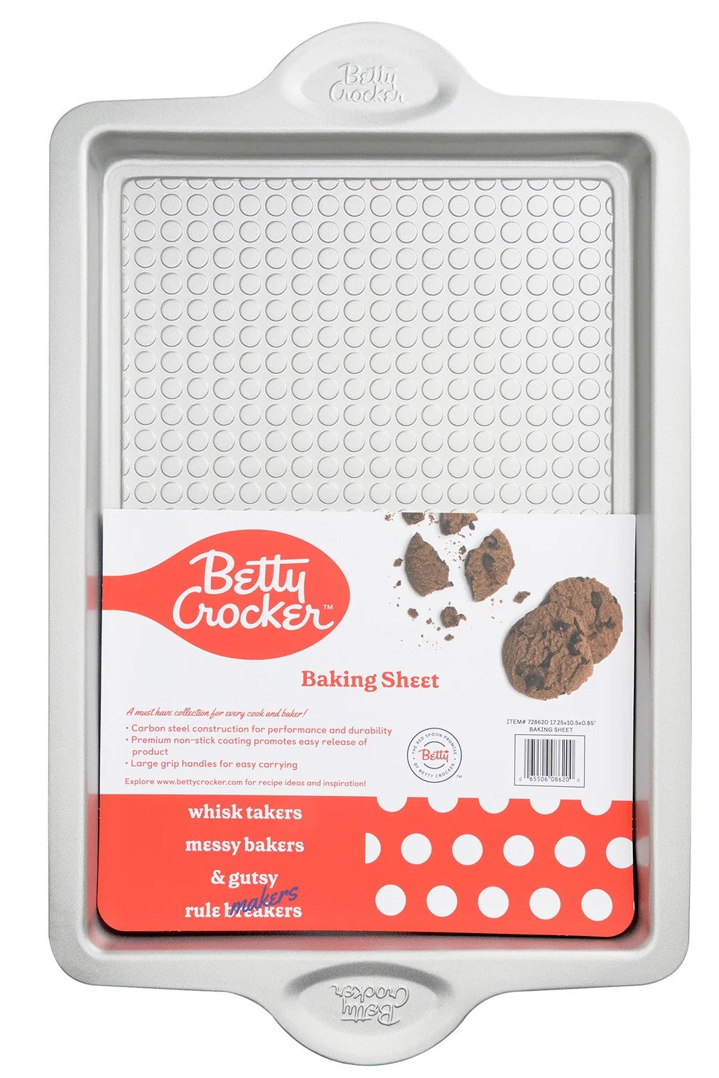 BettyCrocker-728620-1”-BakingSheet-CarbonSteel