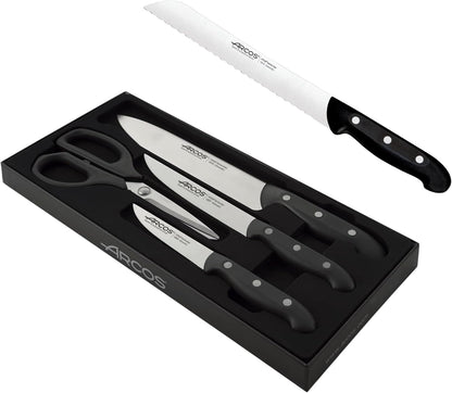 Arcos Maitre Kitchen Knife Starter Set - 4 Knives & 1 Shear