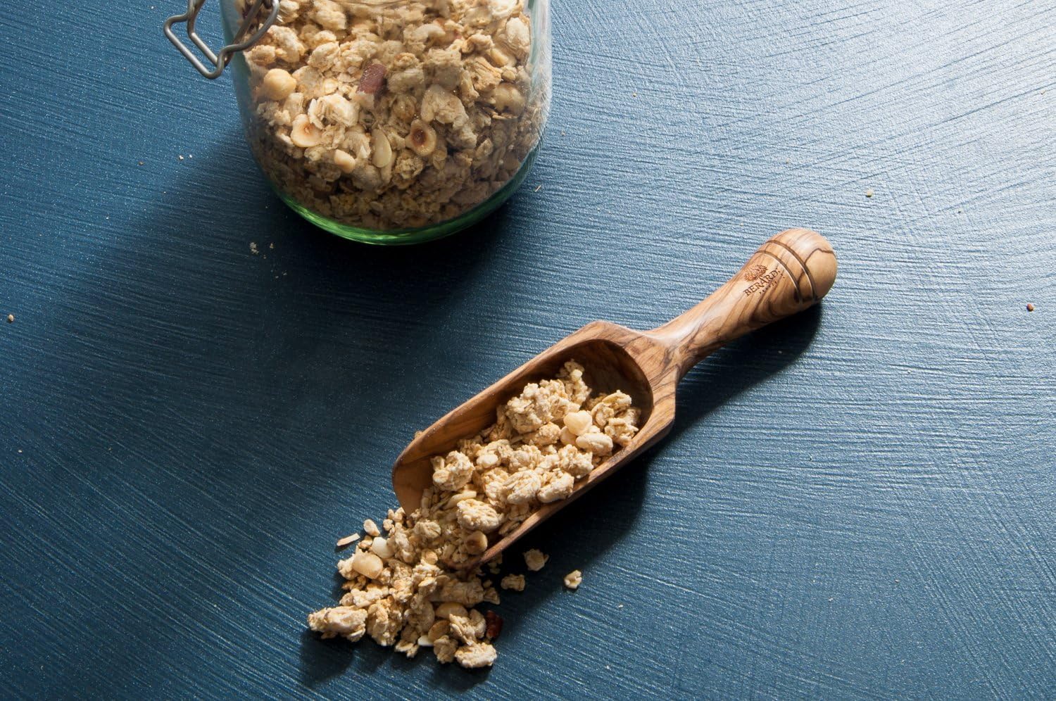 Berard 7" French Olive-Wood Handcrafted Scoop