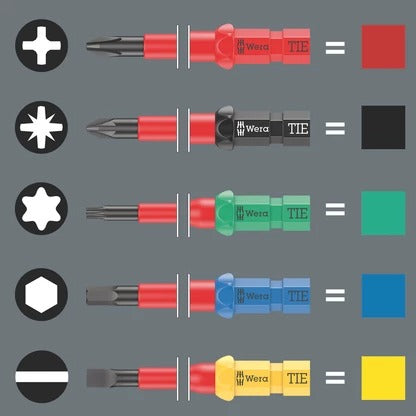Wera Kraftform Kompakt VDE 7 Imperial 1 Tie