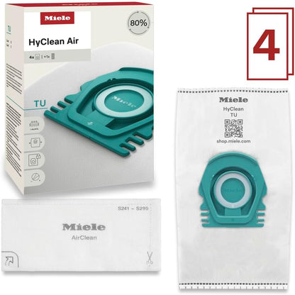 Miele HyClean Air TU 4 Bags 1 Filter