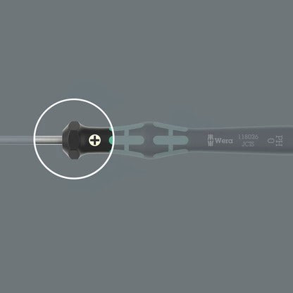 Wera - 2050 PH Screwdriver for Phillips screws for electronic applications, PH 000 x 40 mm