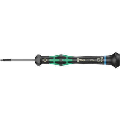 Wera - 2054 Screwdriver for hexagon socket screws for electronic applications, 3/32" x 60 mm