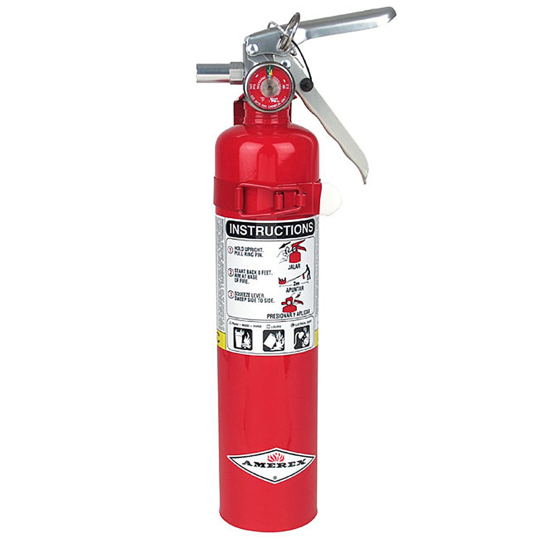 Amerex B417, 2.5lb ABC Fire Extinguisher, with Wall Bracket