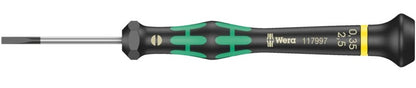 Wera - 2035 Screwdriver for slotted screws for electronic applications, 0.40 x 2 x 100 mm