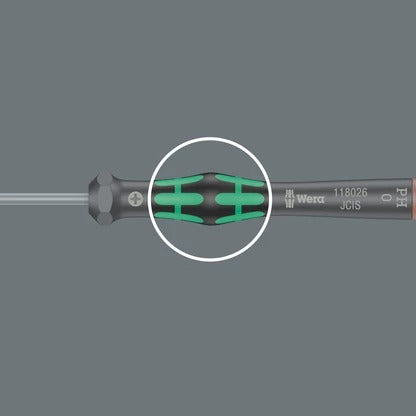 Wera - 2035 Screwdriver for slotted screws for electronic applications, 0.23 x 1.5 x 60 mm