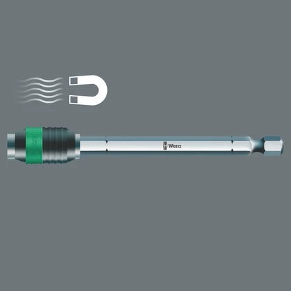 Wera - 889/4/1 Rapidaptor Universal Bit Holder, 1/4" x 75 mm