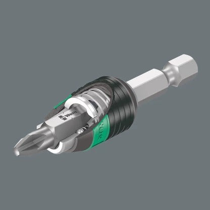 Wera - 889/4/1 Rapidaptor Universal Bit Holder, 1/4" x 75 mm