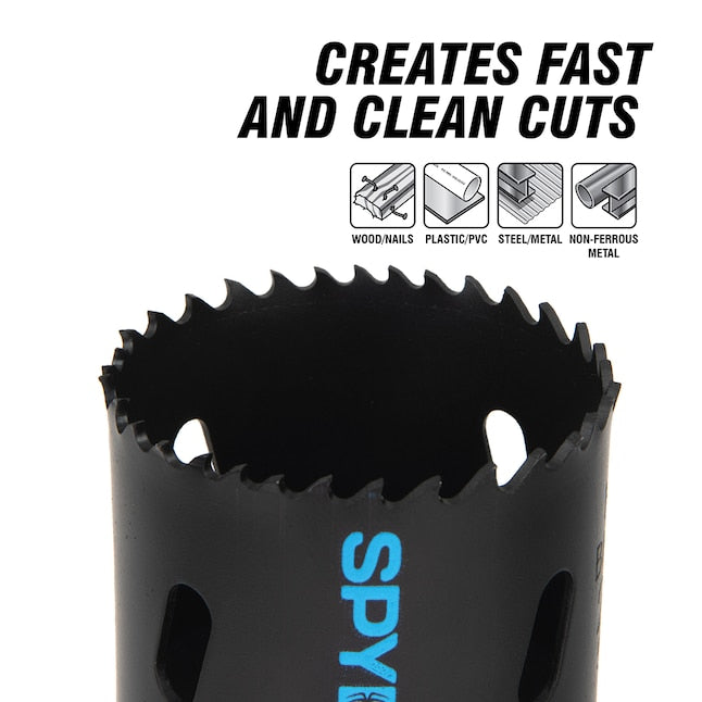Spyder Piece Bi-Metal Hole Saw Kit - 13 Pc