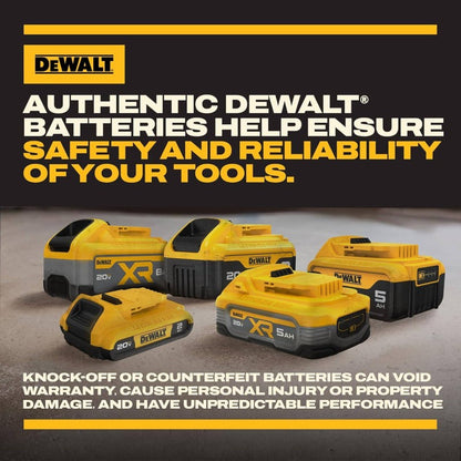 Lot de 2 batteries lithium-ion Dewalt 20 V Max XR 5,0 Ah