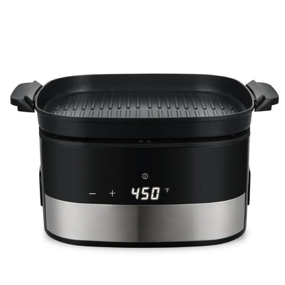 Salton Flip & Cook 3 in 1 Air Fryer Grill Dehydrator