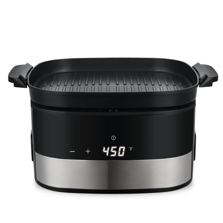 Salton Flip & Cook 3 in 1 Air Fryer Grill Dehydrator