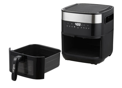 Salton Flip & Cook 3 in 1 Air Fryer Grill Dehydrator