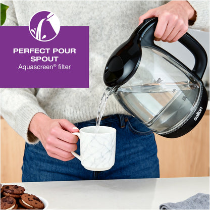 Salton Cordless Electric Glass Kettle