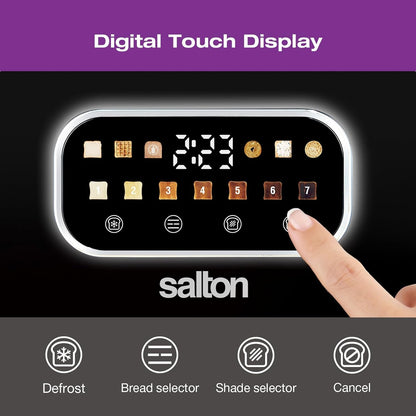 Salton Smart Touch Toaster - 2 Slice