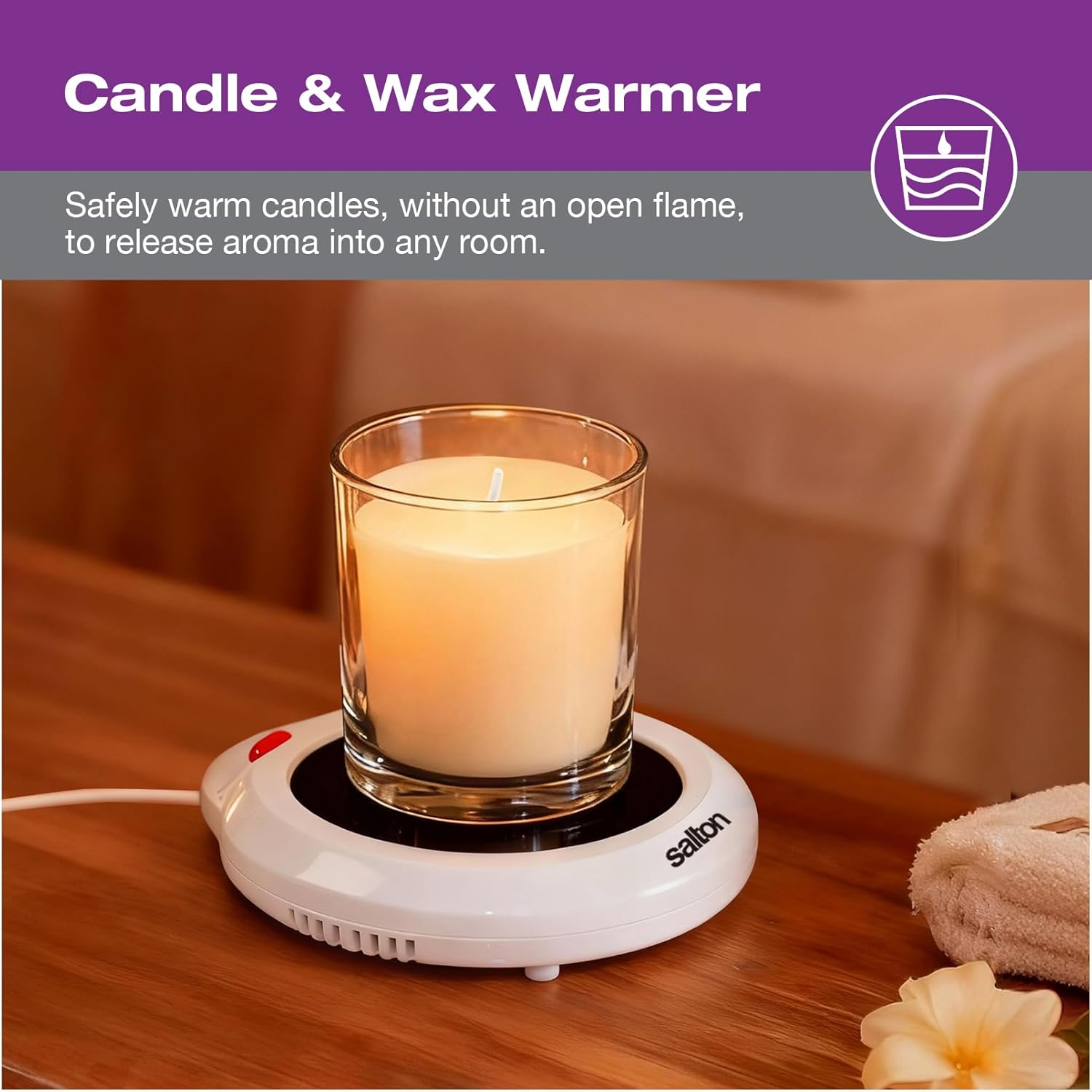Salton Mug Warmer - White