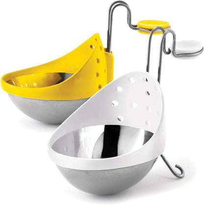 Cuisipro Stainless Steel Egg Poacher - Set of 2 - Multicolored