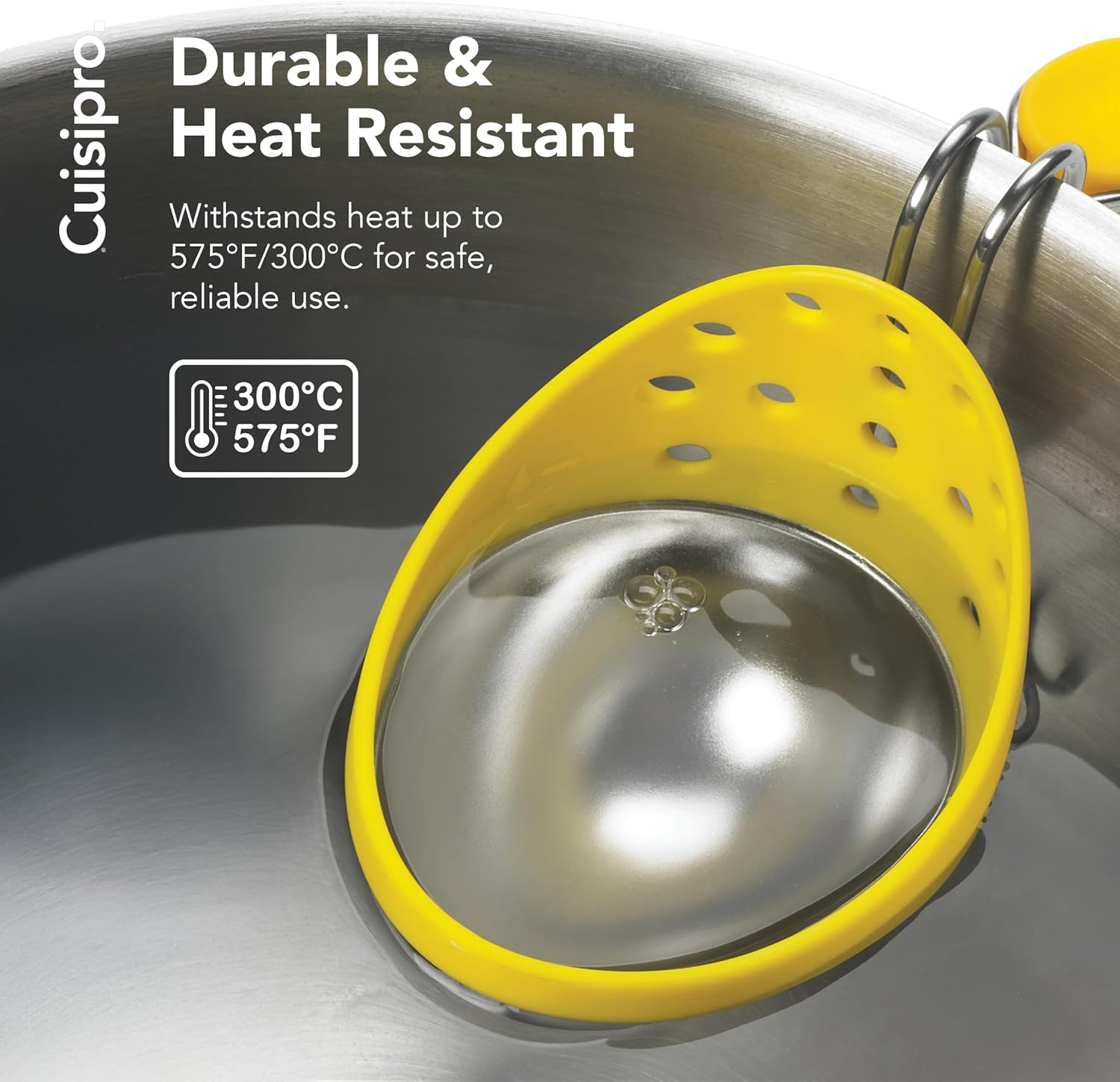 Cuisipro Stainless Steel Egg Poacher - Set of 2 - Multicolored