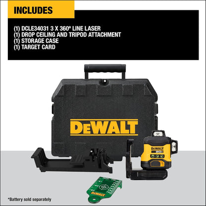 Niveau laser Dewalt 20V Max - Outil nu uniquement - Vert