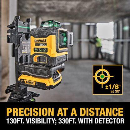Niveau laser Dewalt 20V Max - Outil nu uniquement - Vert