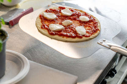 Cuisipro Pizza Peel 12x14" Wood Handle Aluminium Blade