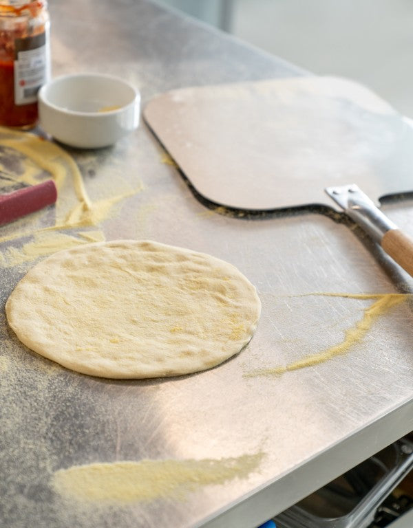 Cuisipro Pizza Peel 12x14" Wood Handle Aluminium Blade