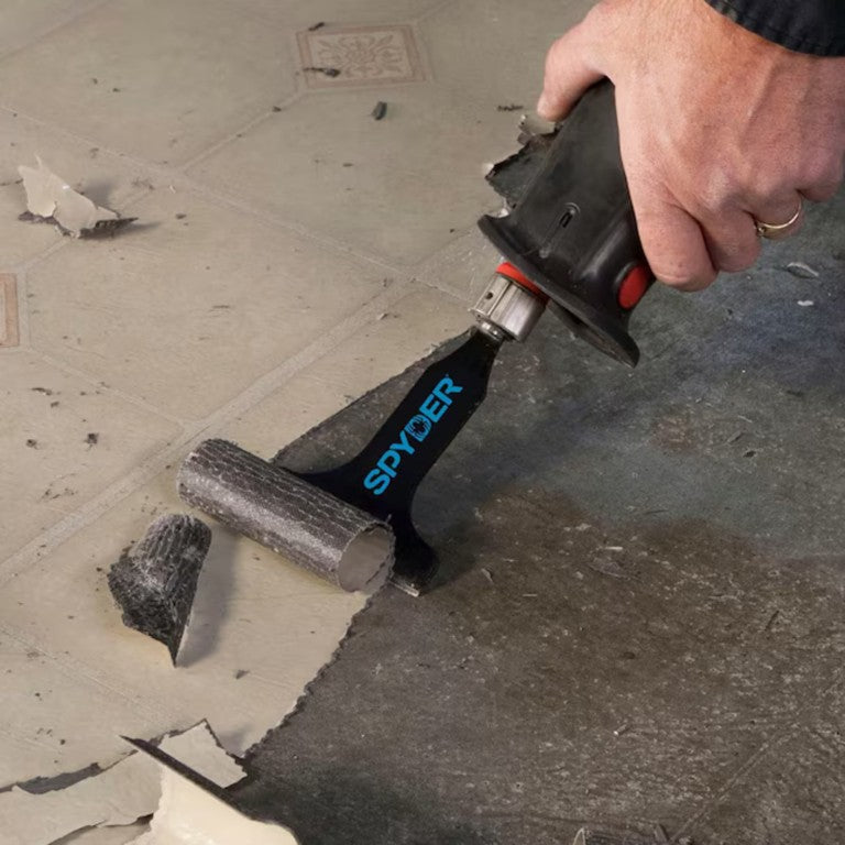 Spyder Scraper Blade Attachment Set for Reciprocating Saws - 3 Pc