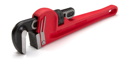 Steelman-Heavy-Duty Cast Iron Straight Handle Pipe Wrench - 14"