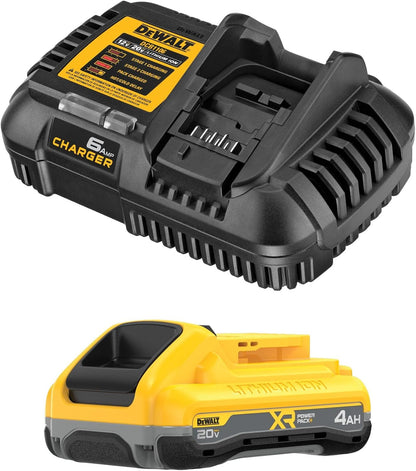 Dewalt 20V Max Battery & Charger Combo XR Powerpack