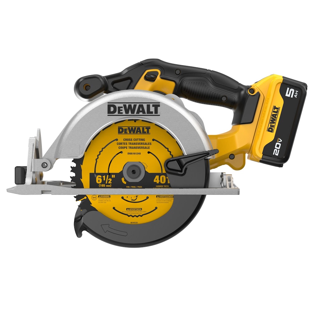 Dewalt 20V Max 6-1/2" Circular Saw w/ 1 Battery And Kit Box